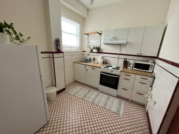 Apartamento en el corazón de San Juan vista a la cocina