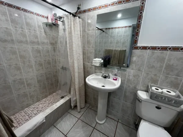 Tauro Lugar 7 Vista al Baño